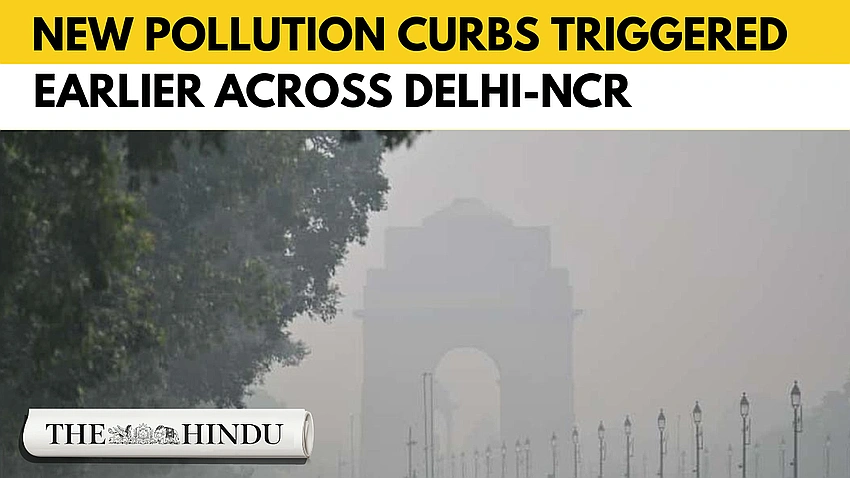 Delhi's air at 381 AQI as GRAP tightens pollution controls