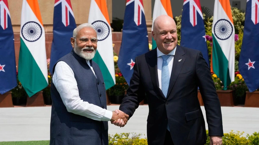 NZ PM Luxon: 57% Exports to India Tariff-Free Ahead of Modi Visit!
