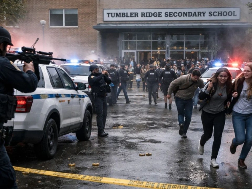 Mass shooting at Tumbler Ridge school in Canada leaves multiple dead