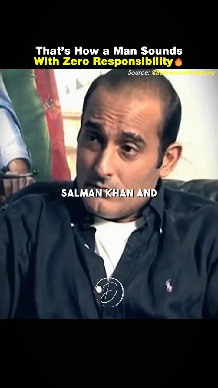 Khanna on marriage duties: 

Akshaye Khanna talks about marriage and the responsibilities that come 