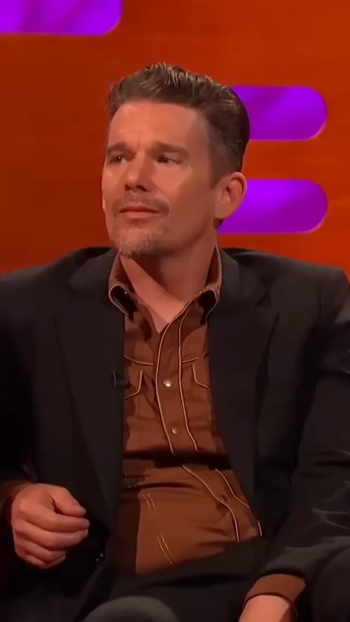 Hawke kid reacts dead poets: 

Kid gives a fresh, funny take on a classic scene.

#EthanHawke #DeadP