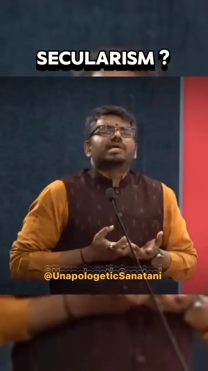 Secularism? sanatani take: 

A Sanatani view on secularism, with calm, direct questions.

#Secularis
