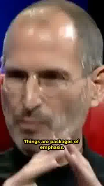 Steve jobs on product mindset: 

A closer look at how Jobs shaped Apple's products: focus, omissions