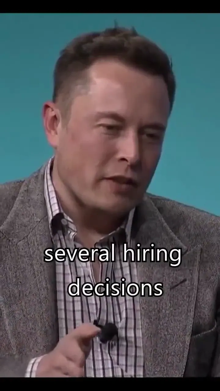 Elon's new hiring plan 

Elon breaks down his updated hiring process in plain terms.

#ElonMusk #Hir