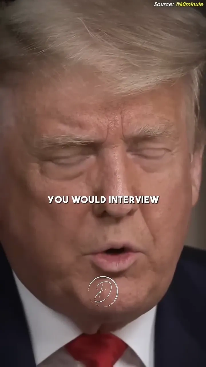 Trump ice cream interview: 

Trump weighs in on Biden's ice-cream moment in a short 60 Minutes clip.