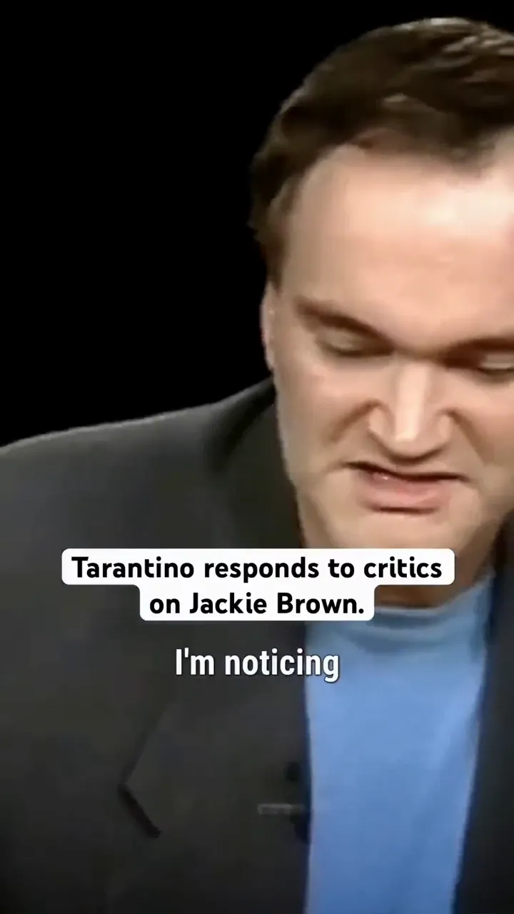 Tarantino breaks silence: 

Tarantino speaks up about Jackie Brown and the critics.

#Tarantino #Jac