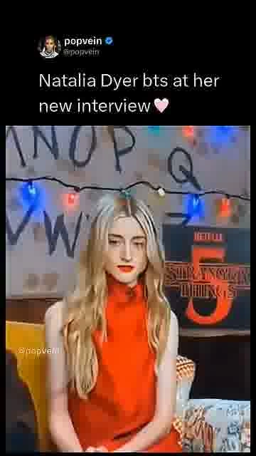 Natalia dyer behind the scenes: 

A quick London glimpse before Natalia Dyer's latest interview.

#N
