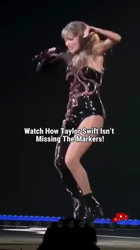 Marker mastery on stage 

Taylor hits every stage cue with precision—no markers missed.

#TaylorSwif