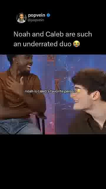 The duo we needed: 

Noah and Caleb bring an underrated friendship to their Stranger Things intervie