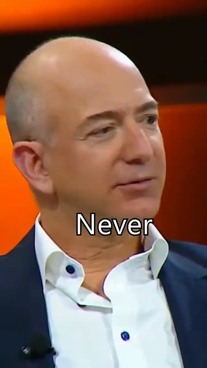 Bezos' top advice 

Bezos shares the one piece of advice he always gives.

#BezosAdvice #LifeLessons