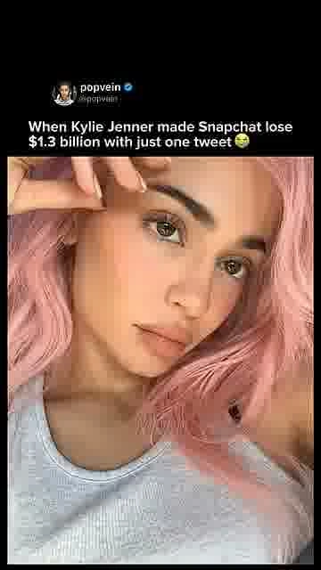 Kylie’s snapchat shockwave: 

One tweet from Kylie sent Snapchat’s value tumbling by $1.3 billion.

