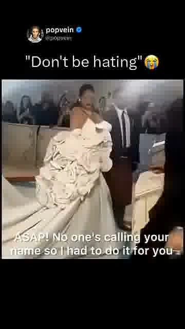 Rihanna heard that: 

A playful Met Gala moment turns into a funny Rihanna and ASAP Rocky exchange.
