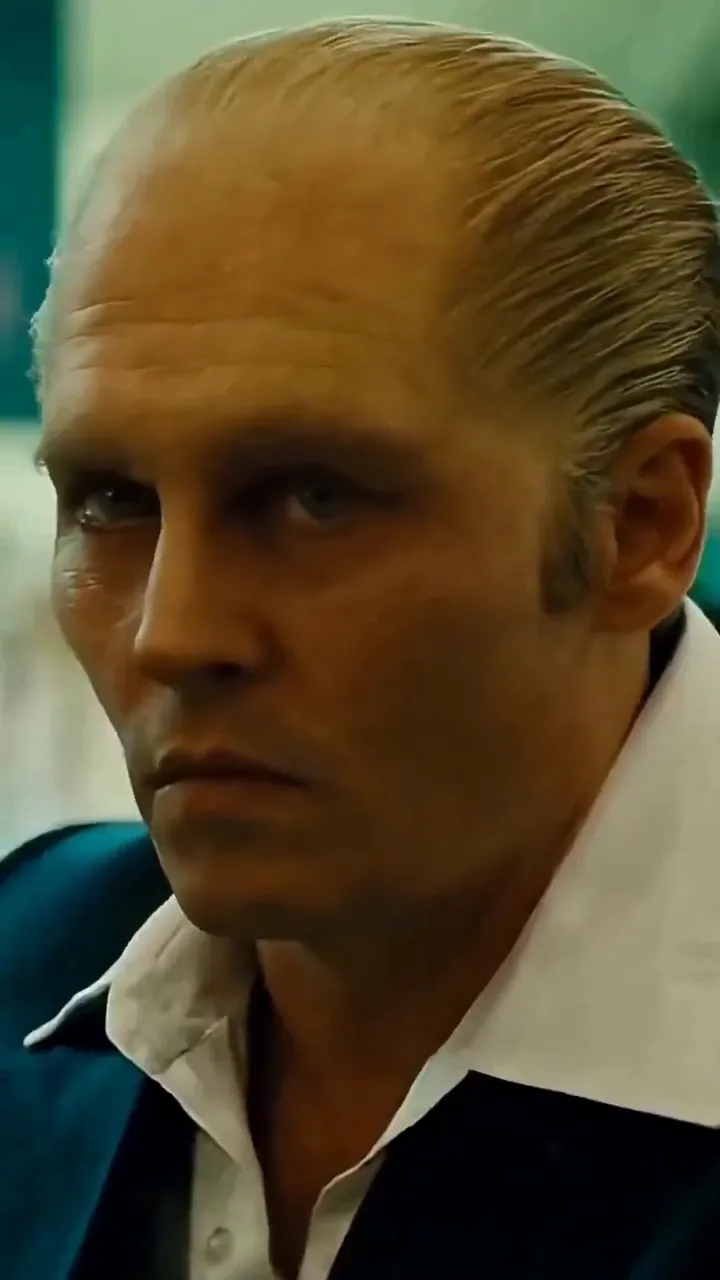 Depp's unbelievable makeover: 

See how Depp vanishes with prosthetics, a bald cap, and icy contacts