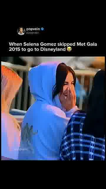 Selena chose disneyland: 

Met Gala glamour or Disney magic? Selena Gomez picked the happiest place 