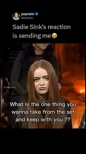 Sadie's unimpressed reaction: 

Sadie's face says it all after hearing the answer from the Stranger 