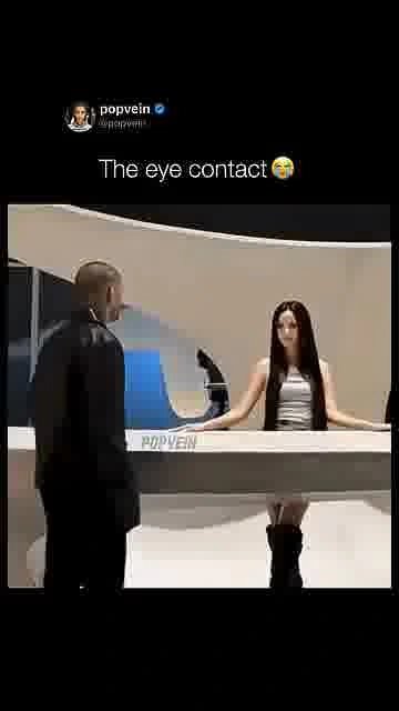 That almost-moment between them: 

Jisoo and Zayn share a soft, unforgettable glance with their eyes