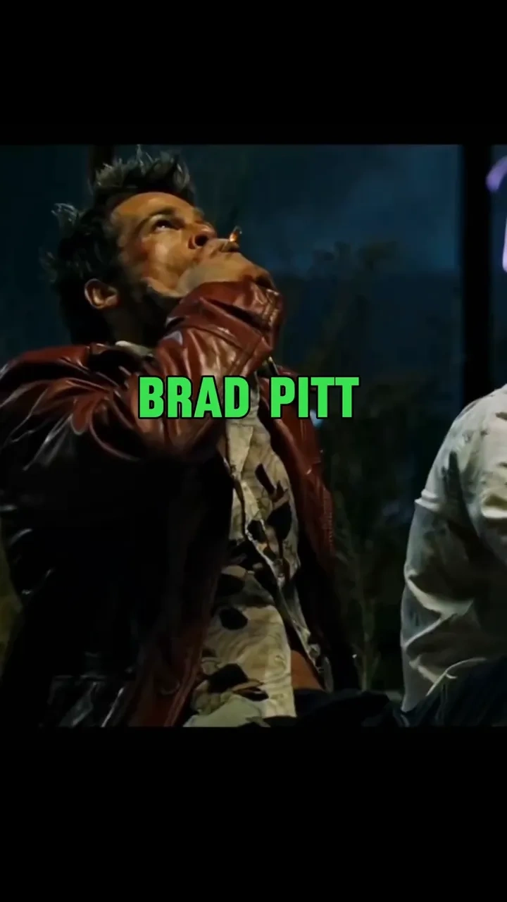 Brad pitt's fight club moment: 

Brad Pitt reportedly pulls a tooth for Fight Club in this shorts cl