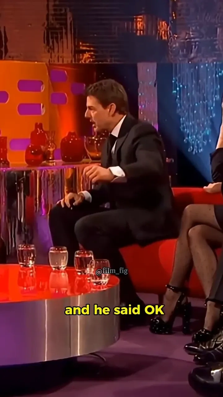 Tom cruise's nerve-wracked stunt: 

That moment before the jump—you can feel the nerves.

#TomCruise