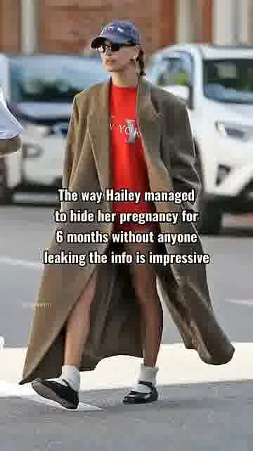 Six months, no leaks?: 

Hailey Bieber kept her pregnancy private for six months—how did nobody spil