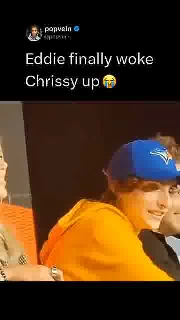 Eddie wakes chrissy up: 

Joseph Quinn and Chrissy share a hilariously strange food moment.

#Strang