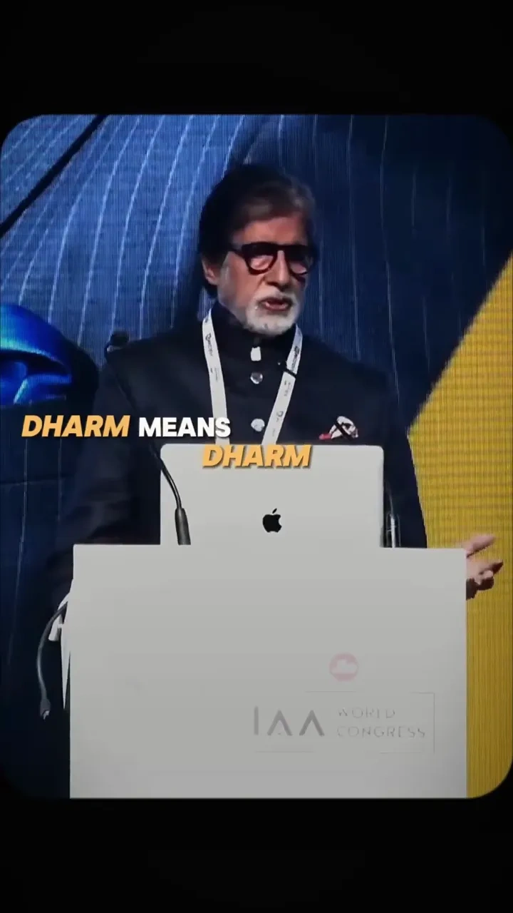 Pronunciation sparks debate: 

Amitabh Bachchan explains pronunciation quirks: dharm vs dharma, Rama