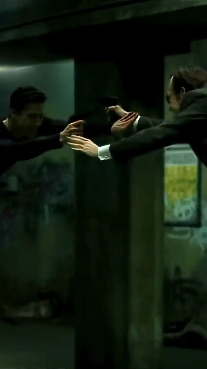 Behind the subway fight: 

Warner Bros built subway set for fight; Keanu trained during recovery as 