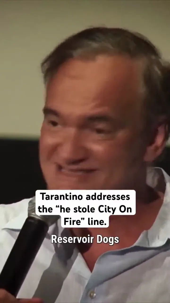 Tarantino on city on fire: 

Tarantino's take on borrowing from City on Fire, explained.

#Tarantino