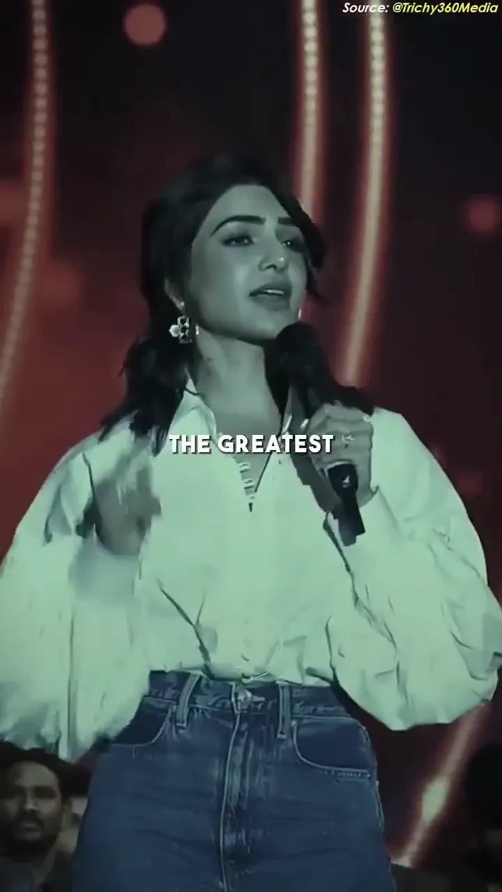 Samantha's relationship wisdom: 

Samantha Ruth Prabhu shares simple tips on trust, self-love, and h