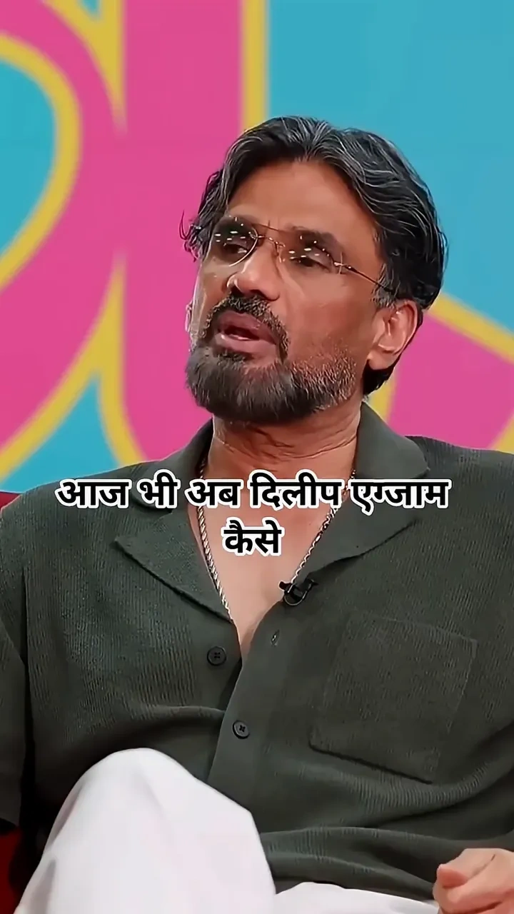 Rahul's batting return: 

Shooting ke baad Rahul ki batting dekhne ki moment, Sunil ke reaction ke s