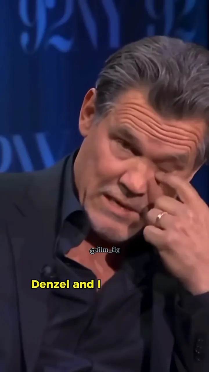 Brolin vs washington: close call: 

Josh Brolin nearly clashes with Denzel Washington—see what happe