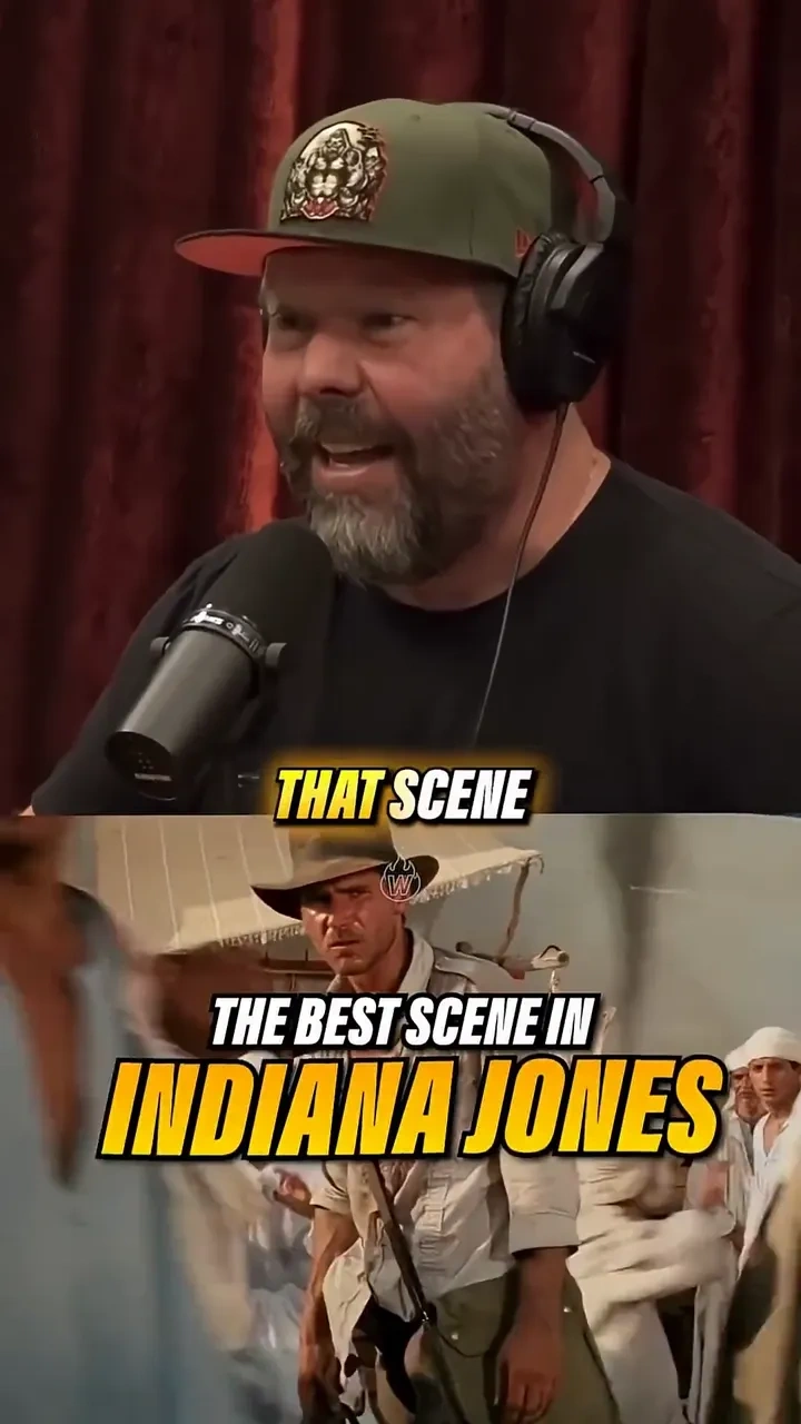 Sword vs gun showdown: 

Reaction to Indiana Jones' iconic sword-vs-gun moment in Hollywood.

#India