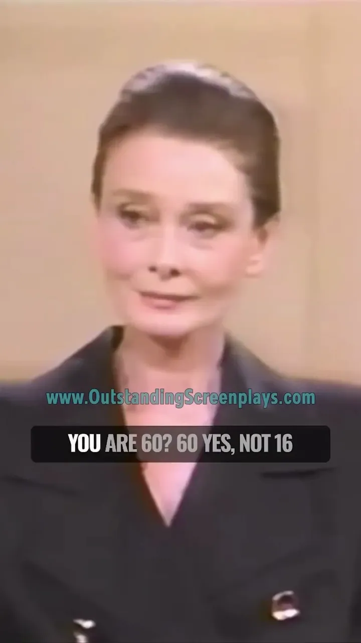 Audrey hepburn at 60: 

A look at aging gracefully—no surgery involved.

#AudreyHepburn #AgingGracef