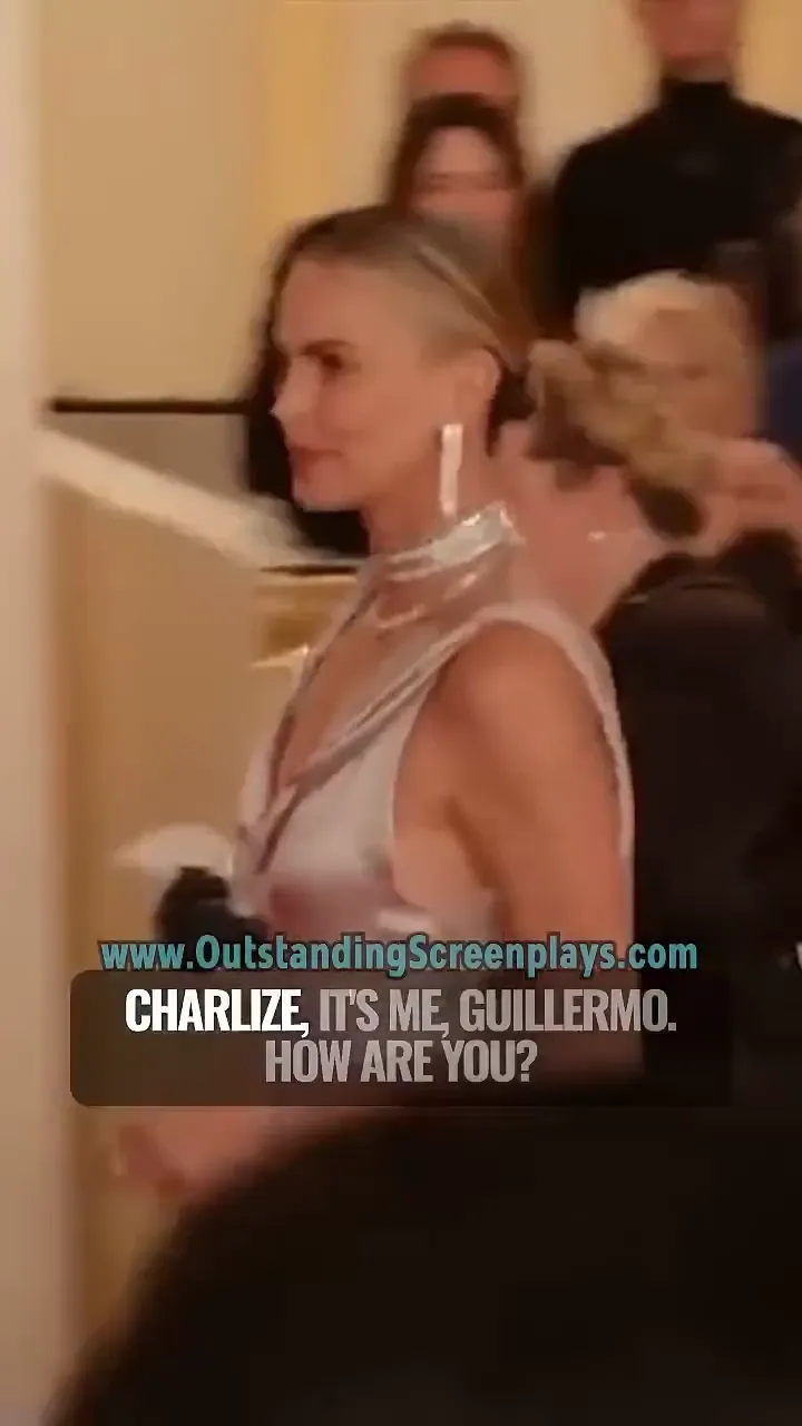 Charlize theron with guillermo: 

Caught a casual moment with Charlize Theron and Guillermo.

#Charl