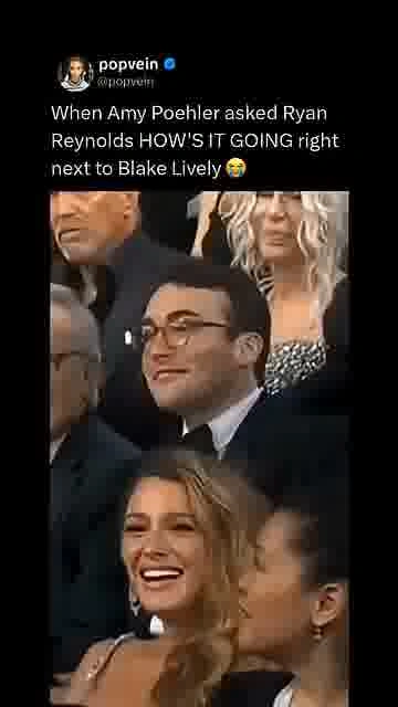 Blake’s reaction says everything: 

Amy’s casual question gets hilariously awkward with Ryan and Bla