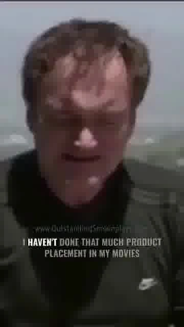 Tarantino on product placement: 

Tarantino weighs in on how brands show up in his films.

#Tarantin