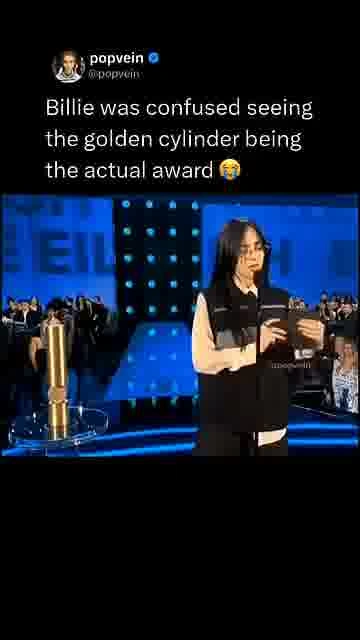 Billie meets the golden cylinder: 

Billie’s priceless reaction to realizing the strange golden cyli