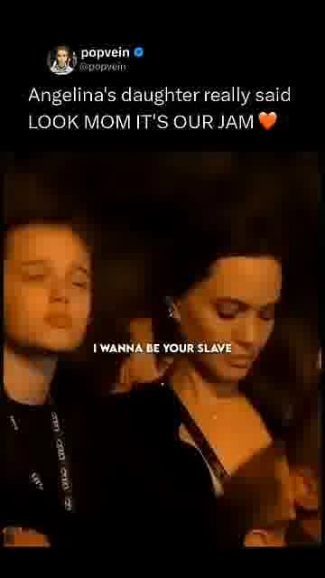 Their concert jam: 

Angelina Jolie and her daughter share a sweet dance during the concert.

#Angel