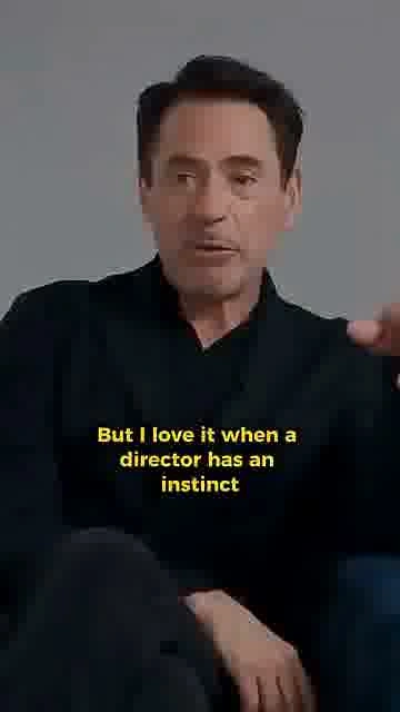 Open minds in directing: 

RDJ on balancing vision with humility and staying open to change.

#Actor
