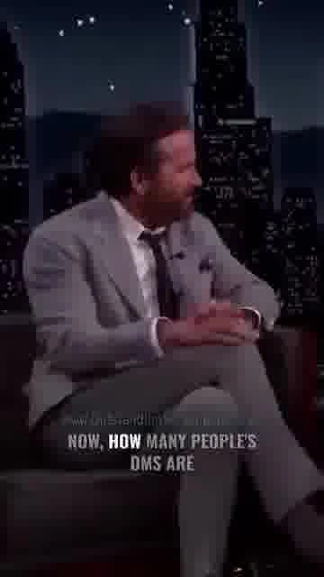 Reynolds buys a club: 

Ryan Reynolds tells Blake Lively about buying a football club—news that spar
