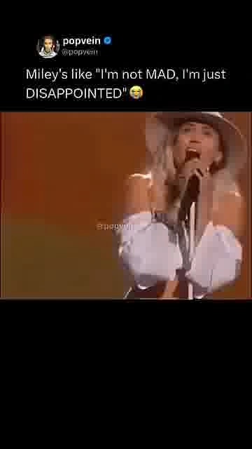 Miley’s balloon disappointment: 

The balloons missed the song cue, and Miley’s reaction said it all