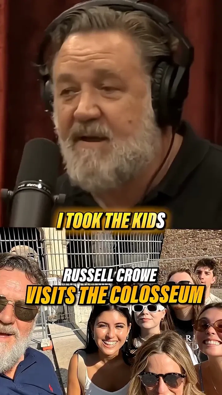 Crowe at the colosseum: 

Russell Crowe roams the Colosseum, soaking in ancient vibes.

#RussellCrow