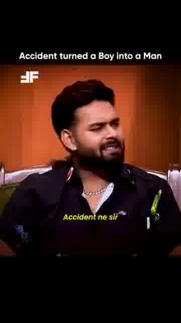 The accident changed everything: 

Rishabh Pant shares how survival reshaped his outlook on life.

#