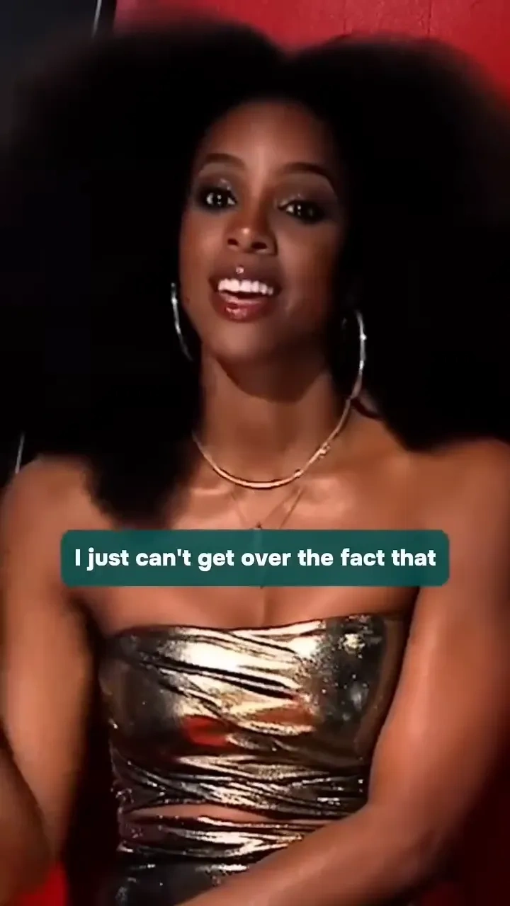 Flirting on the voice: 

A playful moment as a Voice contestant flirts with a judge during the show.