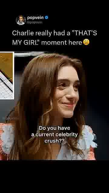 Charlie’s proud girlfriend moment: 

Charlie’s reaction says everything when Natalia reveals she has