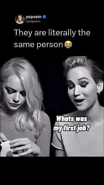 Emma or jennifer? 😭: 

Their similarities are wild—plus, can you guess their first jobs?

#EmmaStone