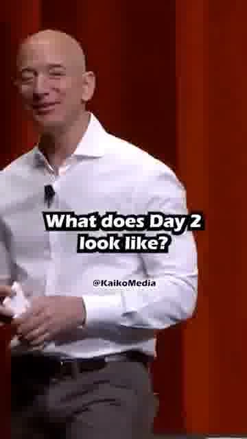 Day 1 mindset unpacked: 

Bezos explains why Amazon stays hungry for customers and innovation.

#Day