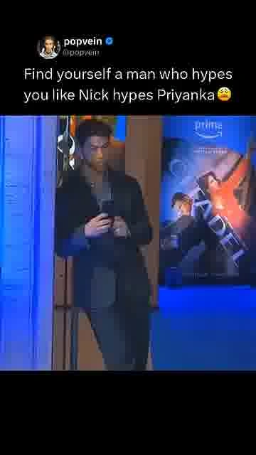 Nick’s biggest fan: 

Nick filming Priyanka on the red carpet is the sweetest kind of support.

#Nic