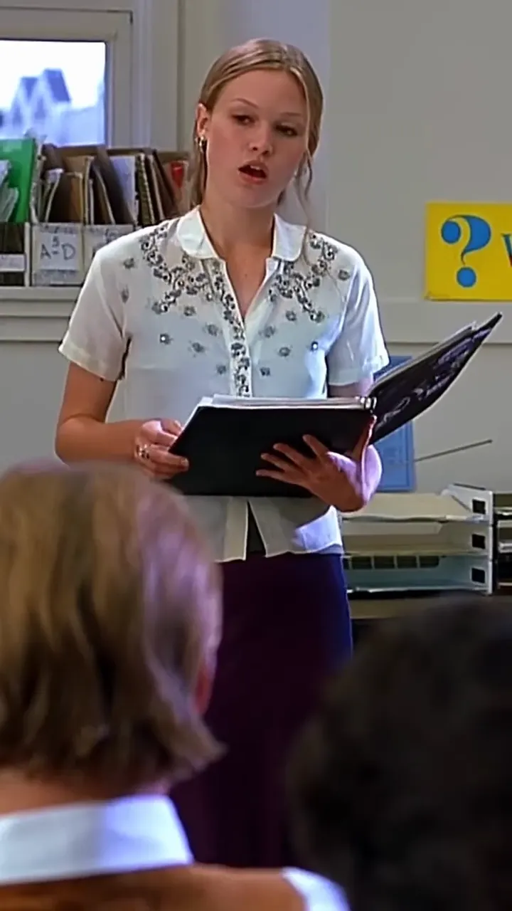 That scene gets me: 

That Julia Stiles moment still hits—timeless and funny.

#ThatSceneGetsMe #10T