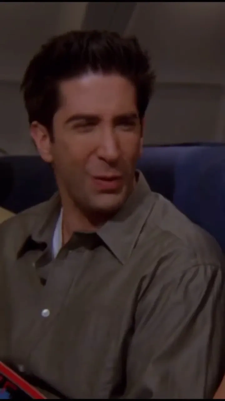 Rachel never gets embarrassed: 

A classic Friends moment: Rachel stays cool as chaos unfolds.

#Fri