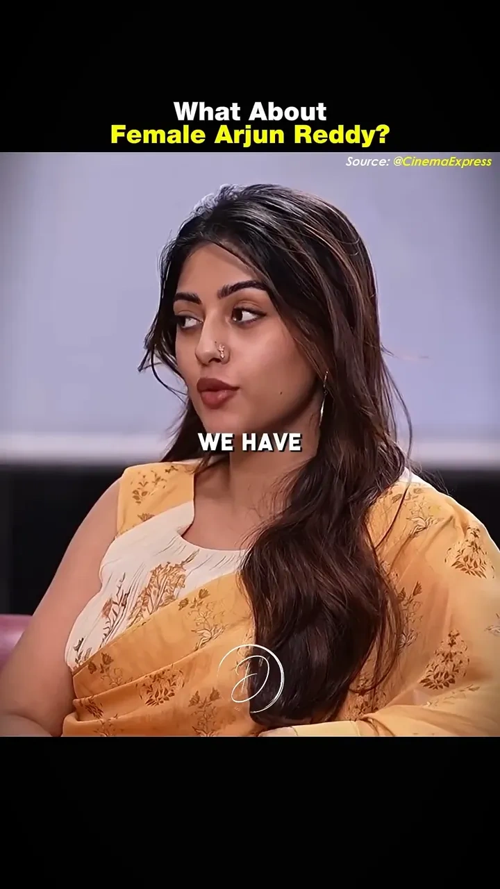 Arjun reddy: not for women: 

Anu Emmanuel weighs in on Arjun Reddy and why it may not sit well with